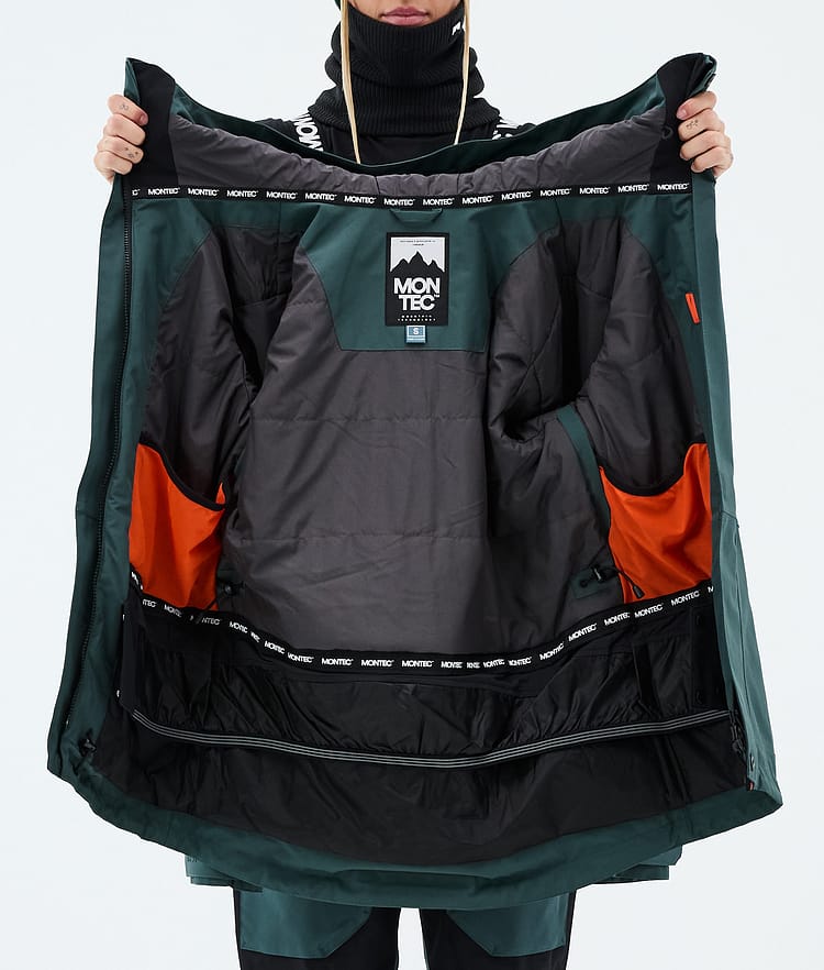 Montec Fawk W Skijakke Dame Dark Atlantic, Bilde 9 av 9