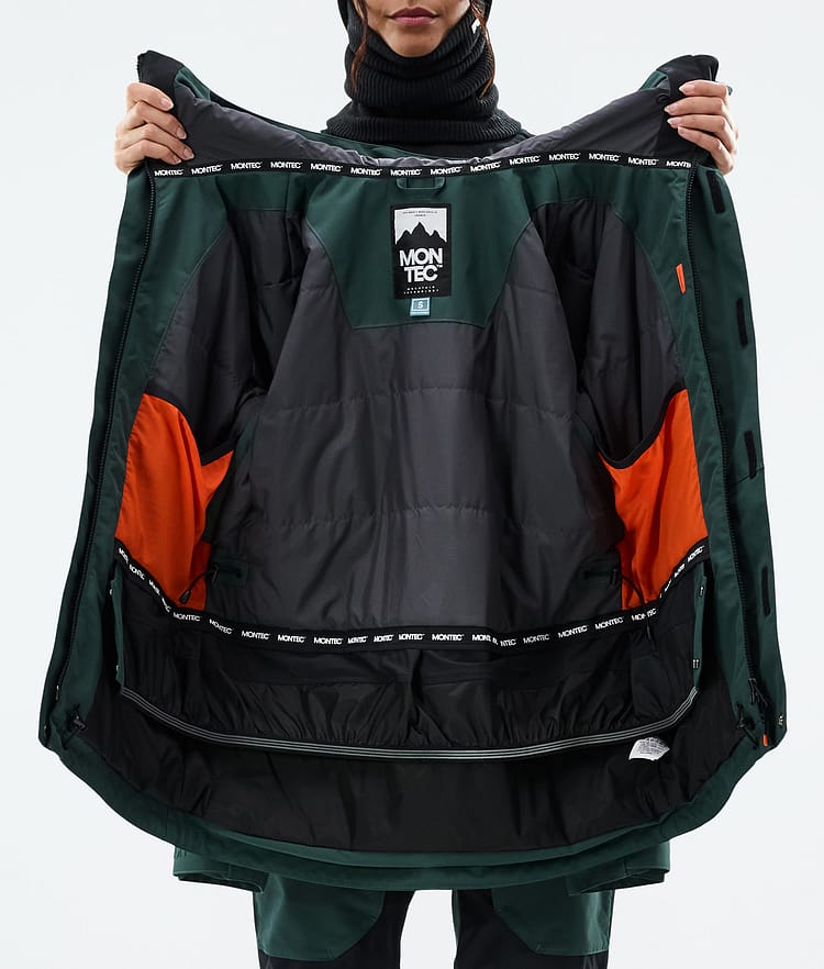 Montec Fawk W Snowboardjakke Dame Dark Atlantic Renewed, Bilde 10 av 10