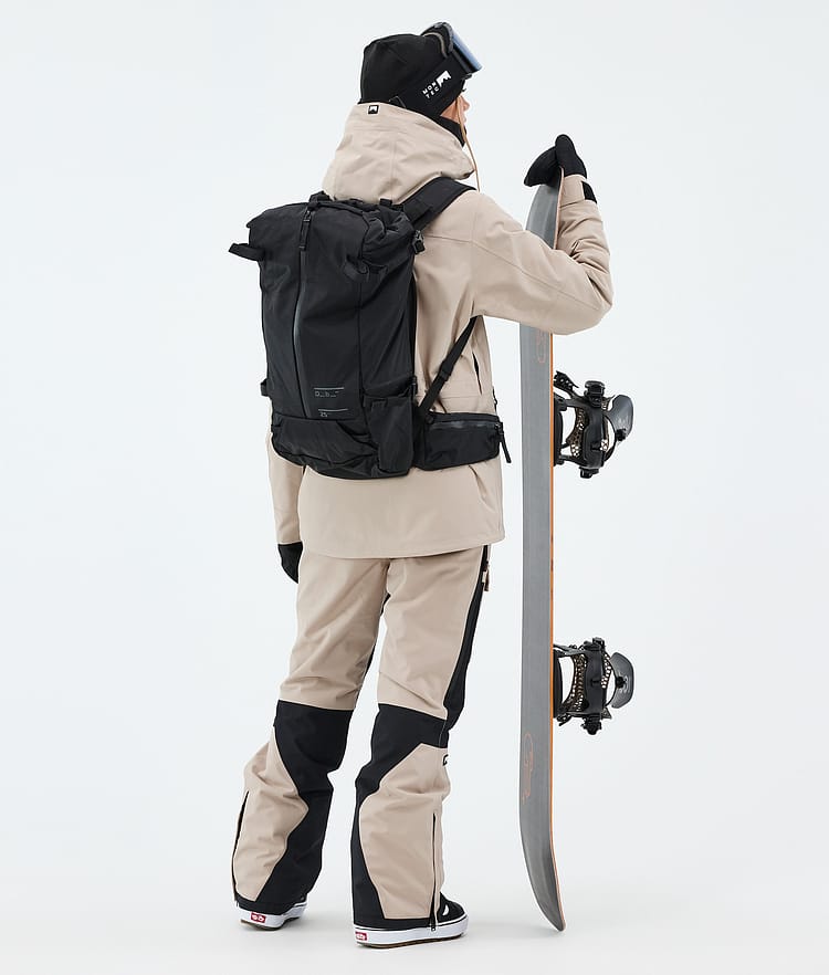 Montec Fawk W Snowboardjakke Dame Sand Renewed, Bilde 3 av 9