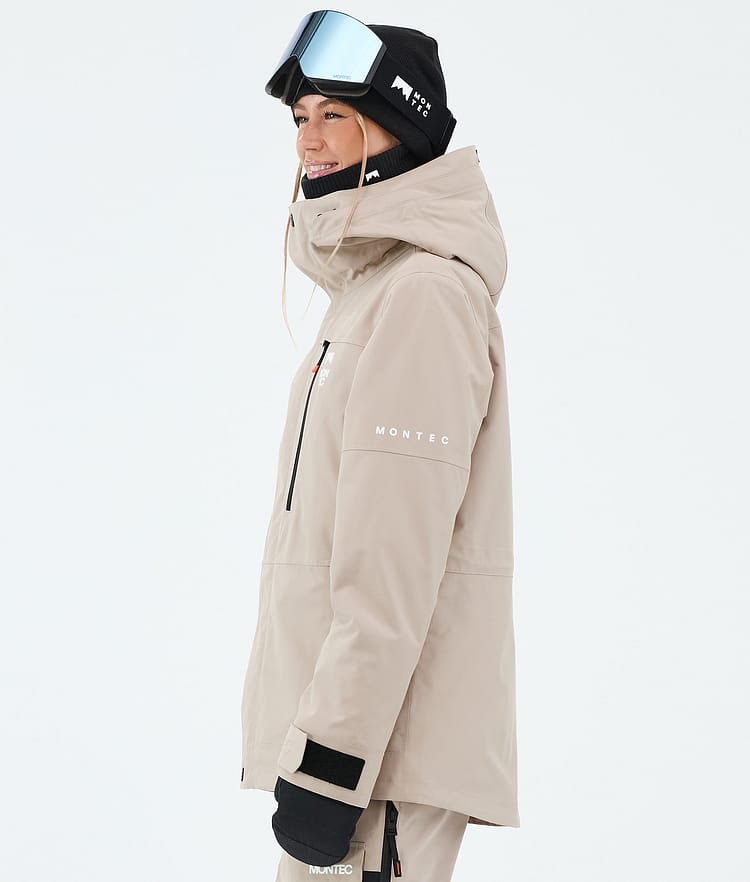 Montec Fawk W Snowboardjakke Dame Sand Renewed, Bilde 5 av 9