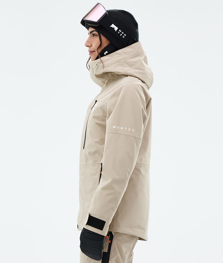 Montec Fawk W Snowboardjakke Dame Sand Renewed, Bilde 6 av 10