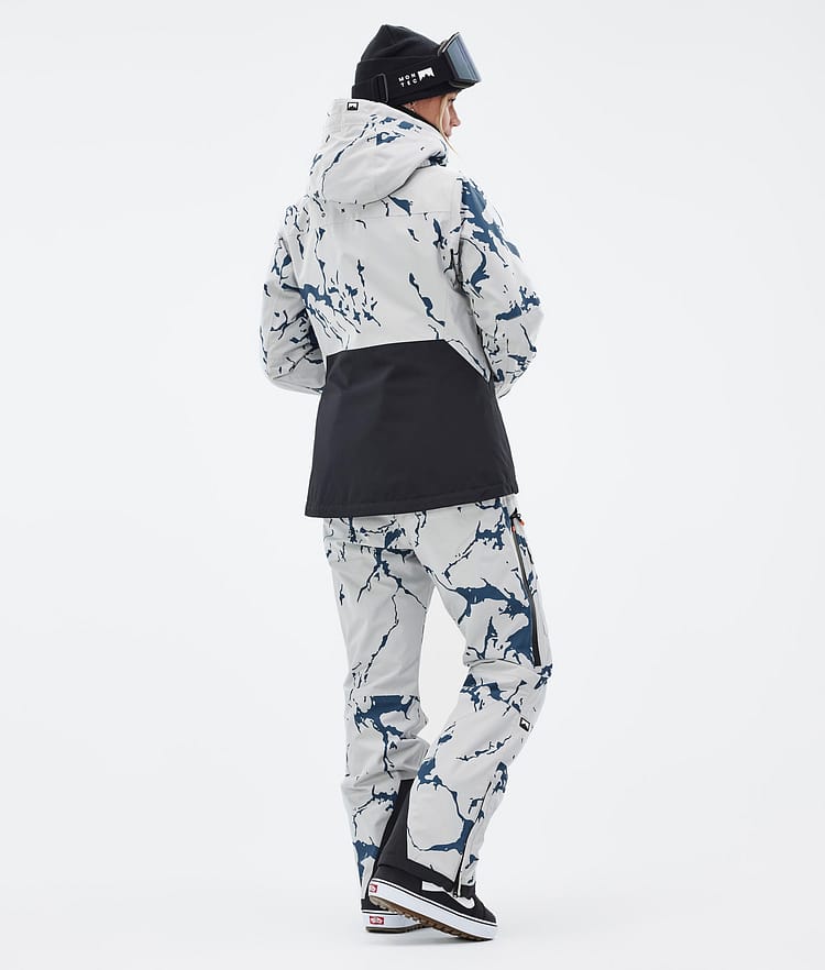 Montec Moss W Snowboardjakke Dame Ice/Black