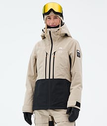Montec Moss W Skijakke Dame Sand/Black