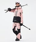 Montec Moss W Skijakke Dame Soft Pink/Black, Bilde 3 av 10