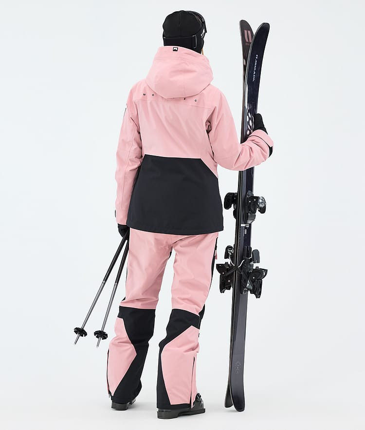 Montec Moss W Skijakke Dame Soft Pink/Black, Bilde 3 av 9