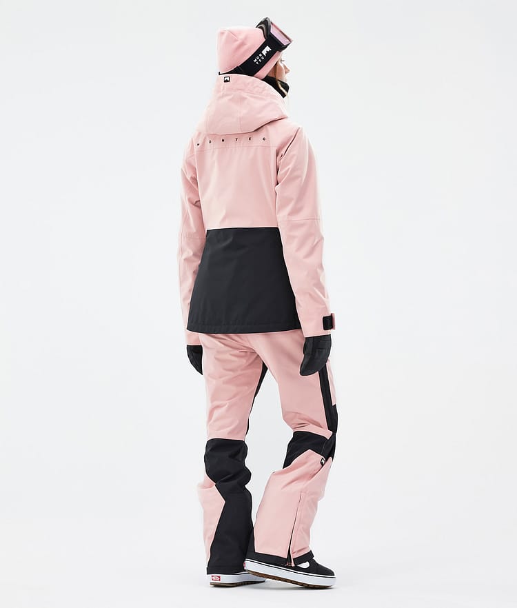 Montec Moss W Snowboardjakke Dame Soft Pink/Black