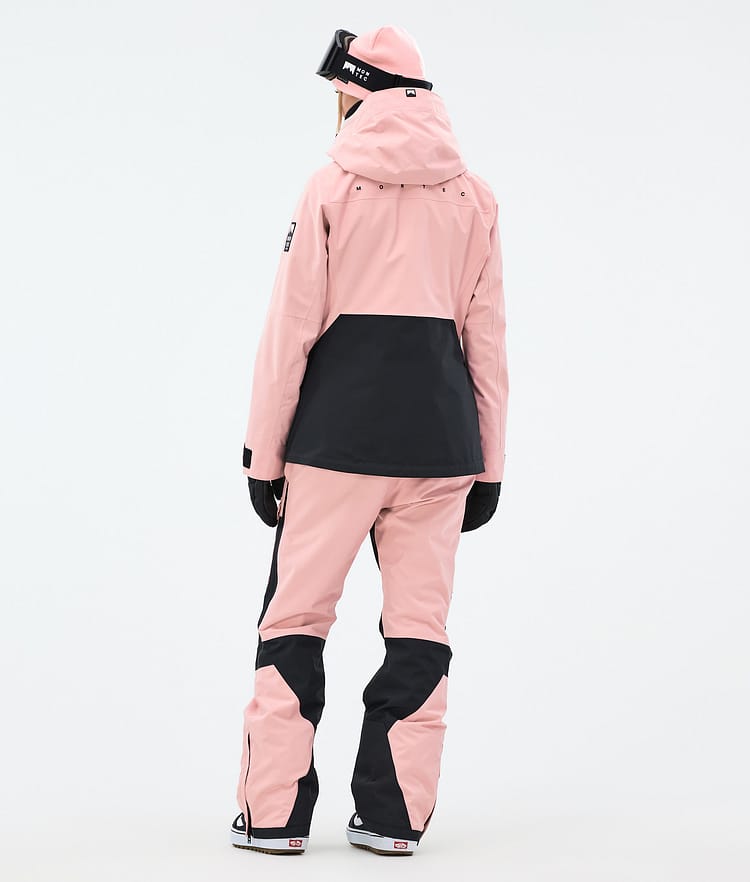 Montec Moss W Snowboardjakke Dame Soft Pink/Black Renewed, Bilde 5 av 10