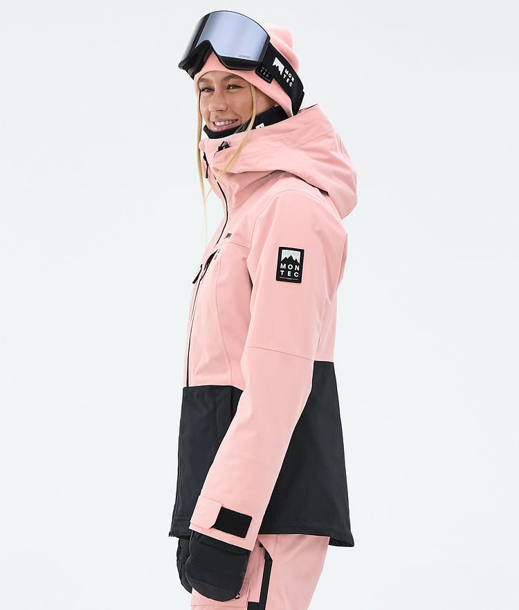 Montec Moss W Snowboardjakke Dame Soft Pink/Black Renewed, Bilde 6 av 10
