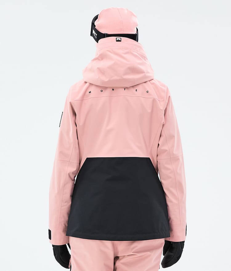 Montec Moss W Snowboardjakke Dame Soft Pink/Black Renewed, Bilde 7 av 10