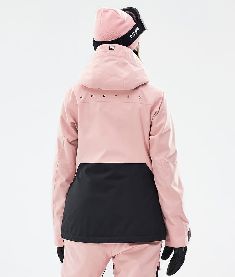 Montec Moss W Snowboardjakke Dame Soft Pink/Black