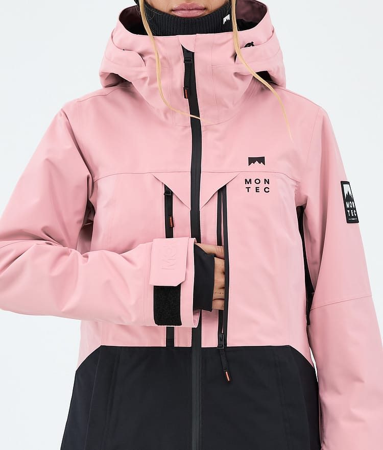 Montec Moss W Skijakke Dame Soft Pink/Black, Bilde 8 av 9