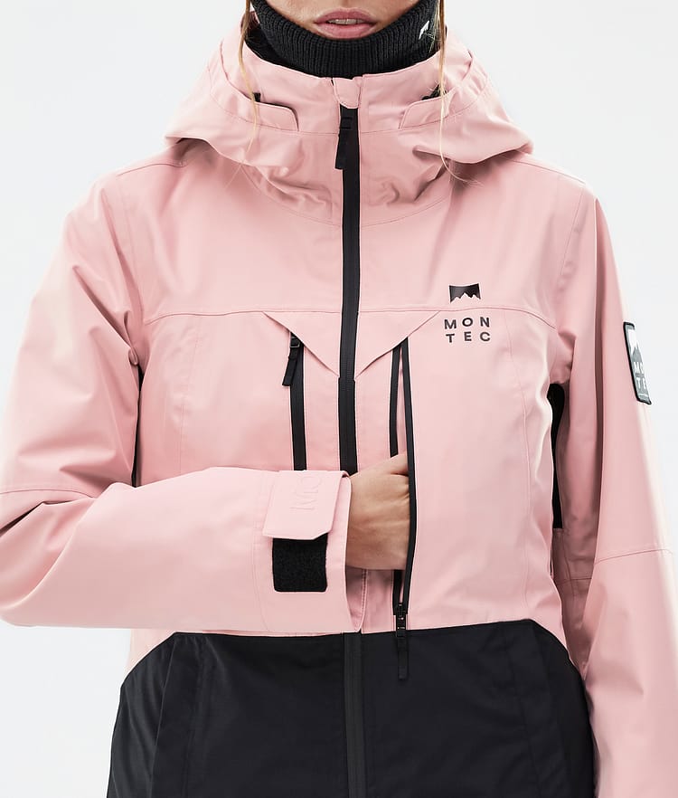 Montec Moss W Skijakke Dame Soft Pink/Black, Bilde 9 av 10