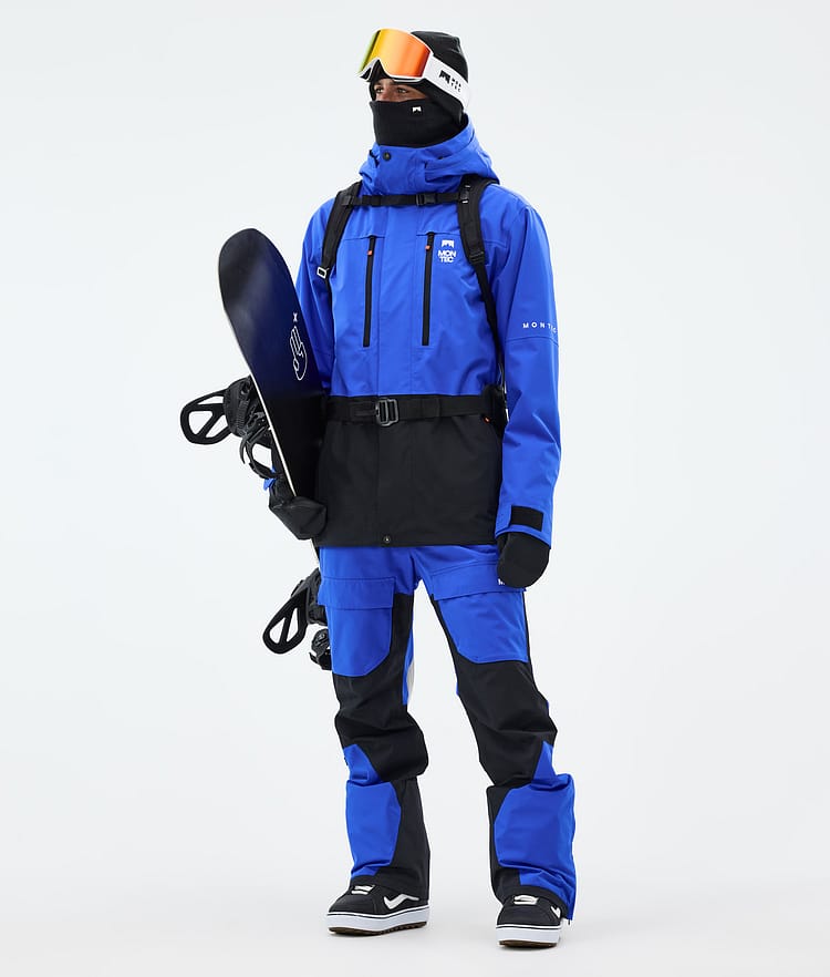 Montec Fawk Snowboardbukse Herre Cobalt Blue/Black, Bilde 7 av 7