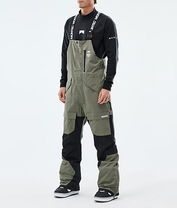 Montec Fawk Snowboardbukse Greenish/Black