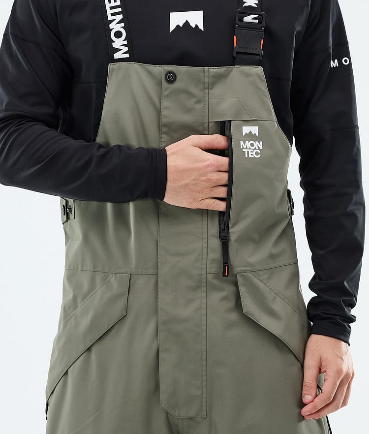 Montec Fawk Skibukse Herre Greenish/Black, Bilde 5 av 6