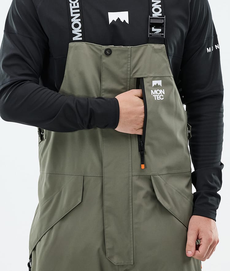 Montec Fawk Skibukse Herre Greenish/Black, Bilde 5 av 6