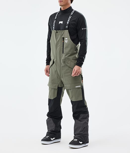 Montec Fawk Snowboardbukse Herre Greenish/Black/Phantom
