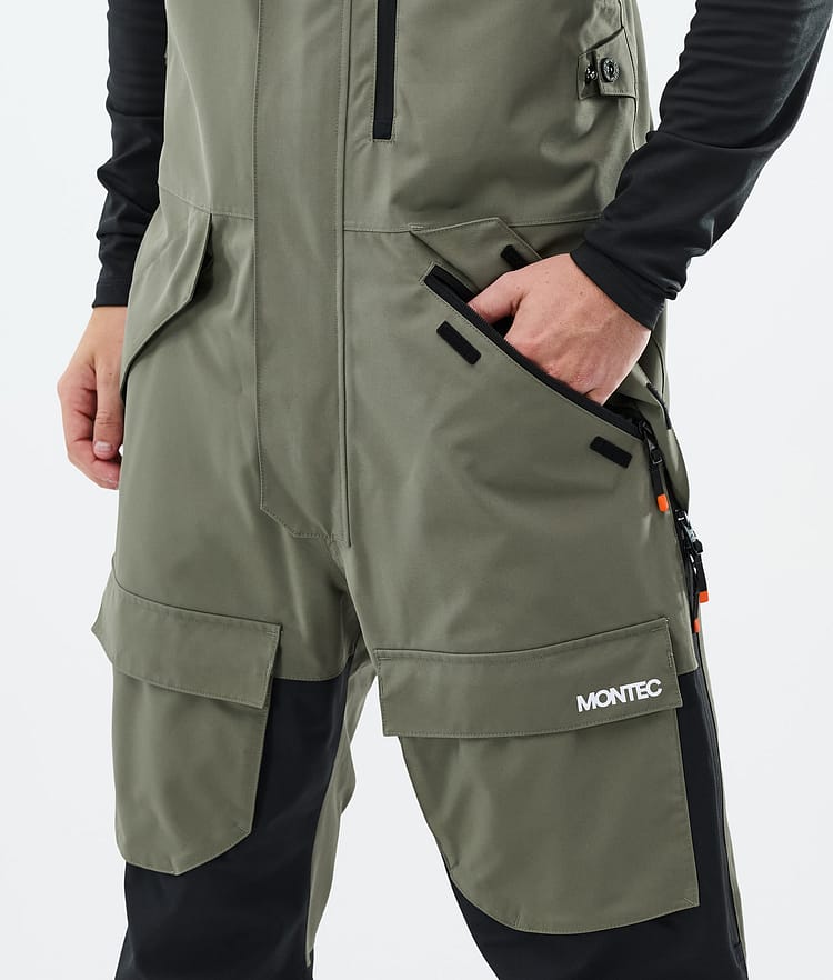Montec Fawk Snowboardbukse Herre Greenish/Black/Phantom Renewed, Bilde 4 av 6