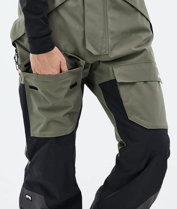 Montec Fawk Snowboardbukse Herre Greenish/Black/Phantom Renewed, Bilde 6 av 6