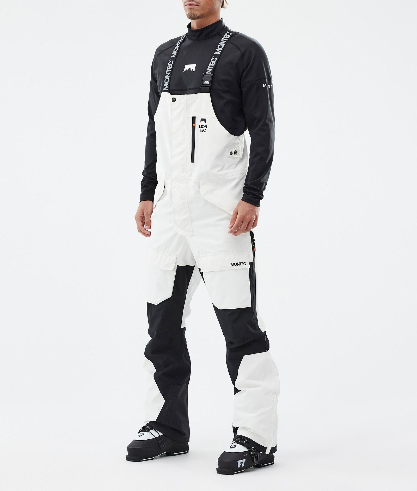Montec Fawk Skibukse Herre Old White/Black, Bilde 1 av 7