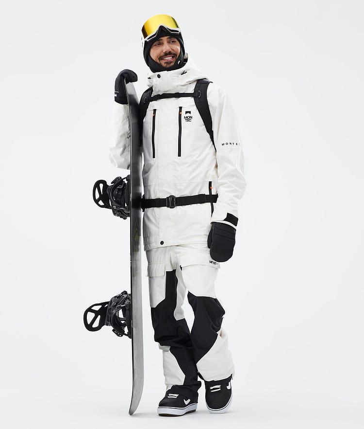 Montec Fawk Snowboardbukse Herre Old White/Black, Bilde 2 av 7