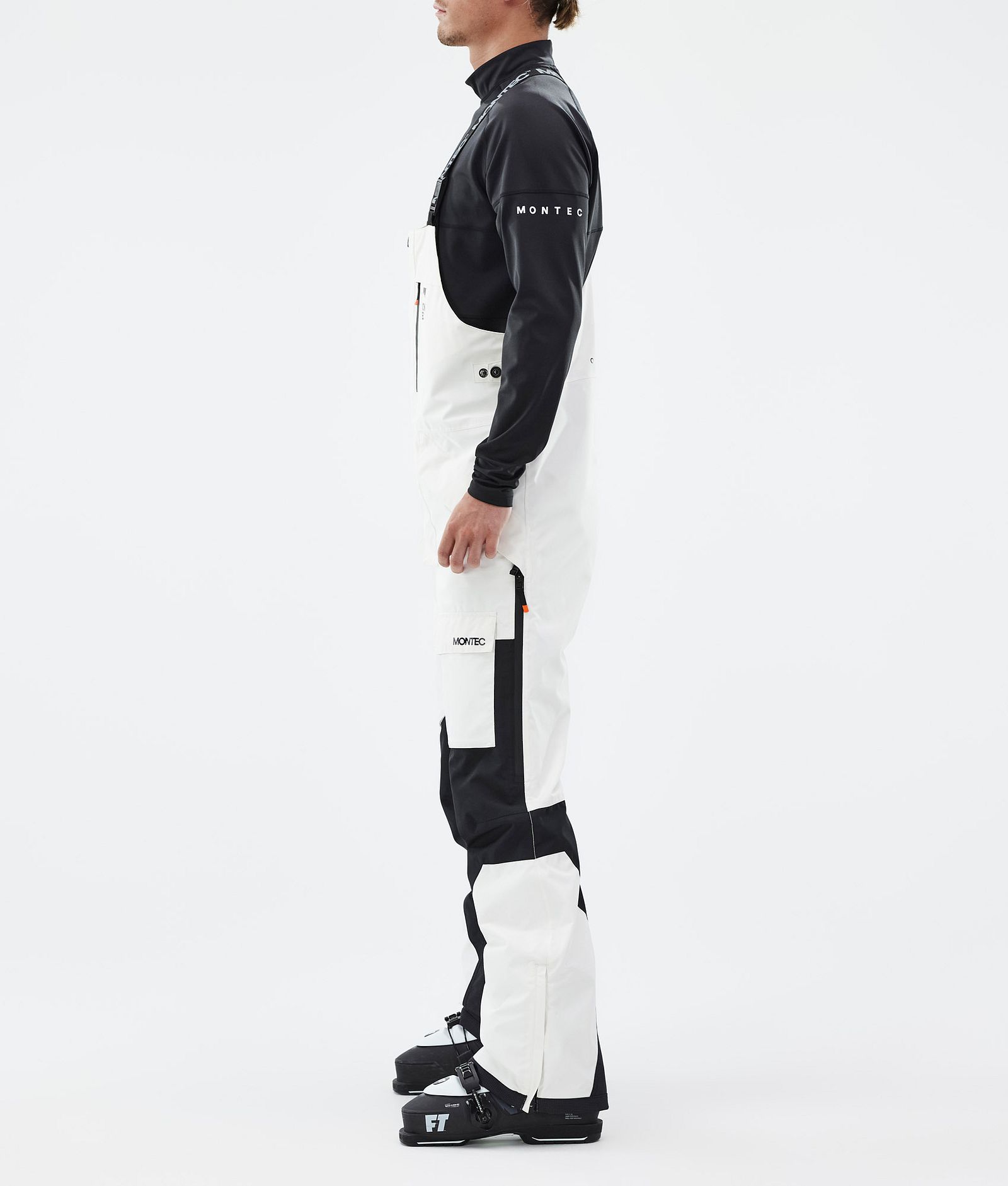 Montec Fawk Skibukse Herre Old White/Black, Bilde 3 av 7