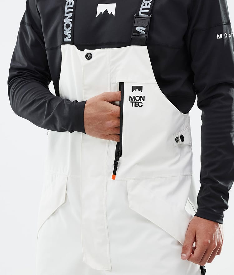 Montec Fawk Skibukse Herre Old White/Black, Bilde 6 av 7