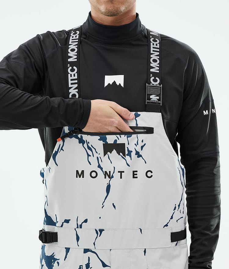 Montec Arch Skibukse Herre Ice/Black, Bilde 5 av 6