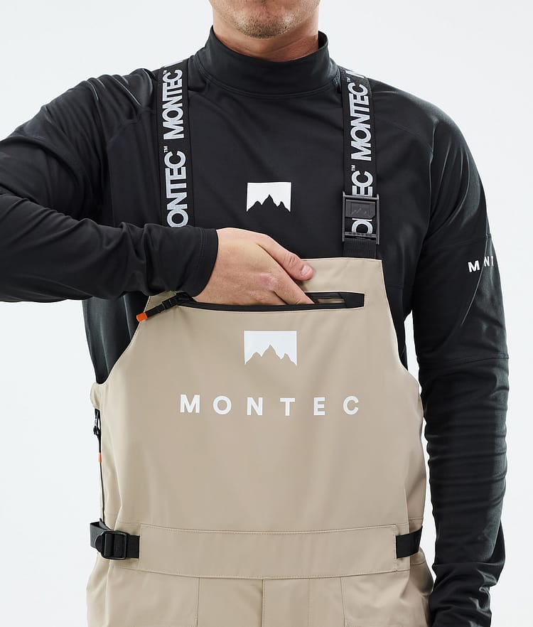 Montec Arch Skibukse Herre Sand/Black, Bilde 5 av 6