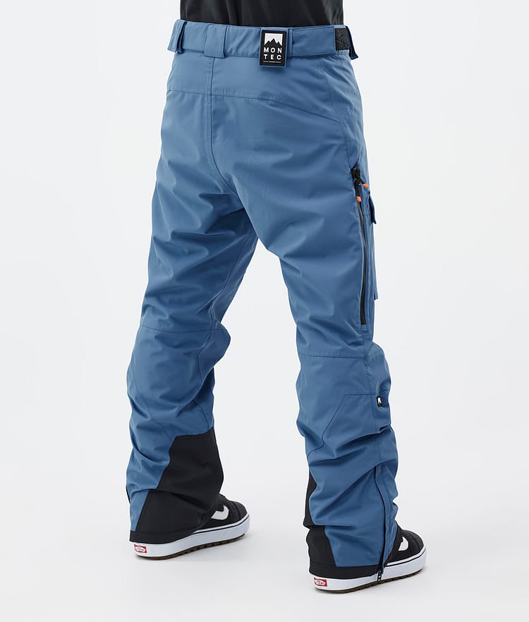 Montec Kirin Snowboardbukse Herre Blue Steel Renewed, Bilde 4 av 6