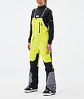 Montec Fawk W Snowboardbukse Dame Bright Yellow/Black/Light Pearl, Bilde 1 av 7