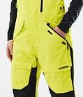 Montec Fawk W Snowboardbukse Dame Bright Yellow/Black/Light Pearl Renewed, Bilde 5 av 7