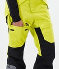 Montec Fawk W Snowboardbukse Dame Bright Yellow/Black/Light Pearl
