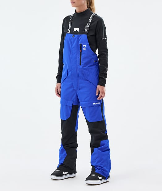 Montec Fawk W Snowboardbukse Dame Cobalt Blue/Black