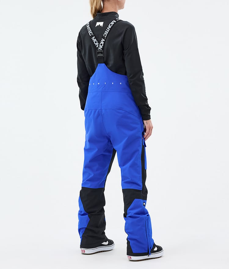 Montec Fawk W Snowboardbukse Dame Cobalt Blue/Black, Bilde 4 av 7
