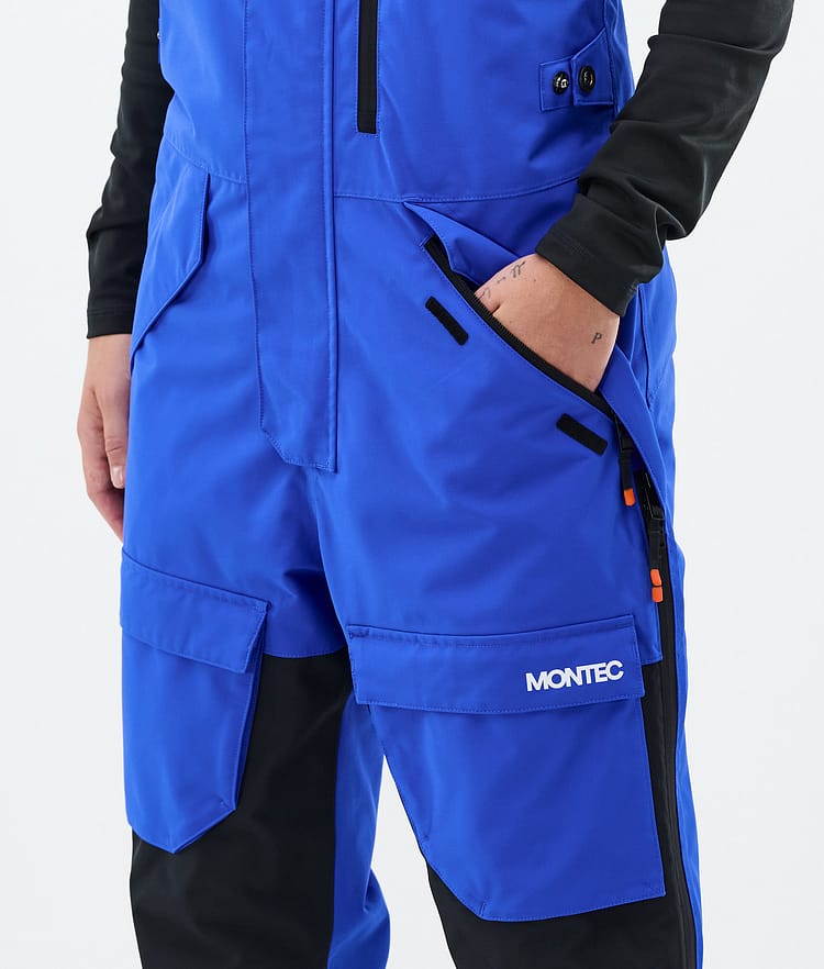Montec Fawk W Snowboardbukse Dame Cobalt Blue/Black, Bilde 5 av 7