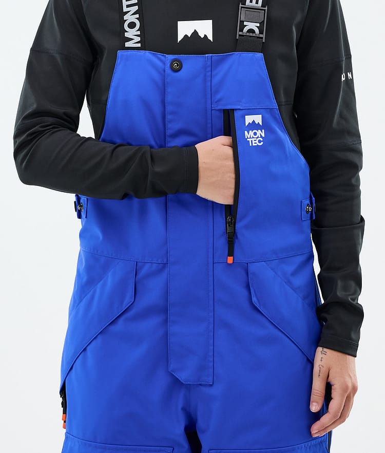 Montec Fawk W Snowboardbukse Dame Cobalt Blue/Black, Bilde 6 av 7