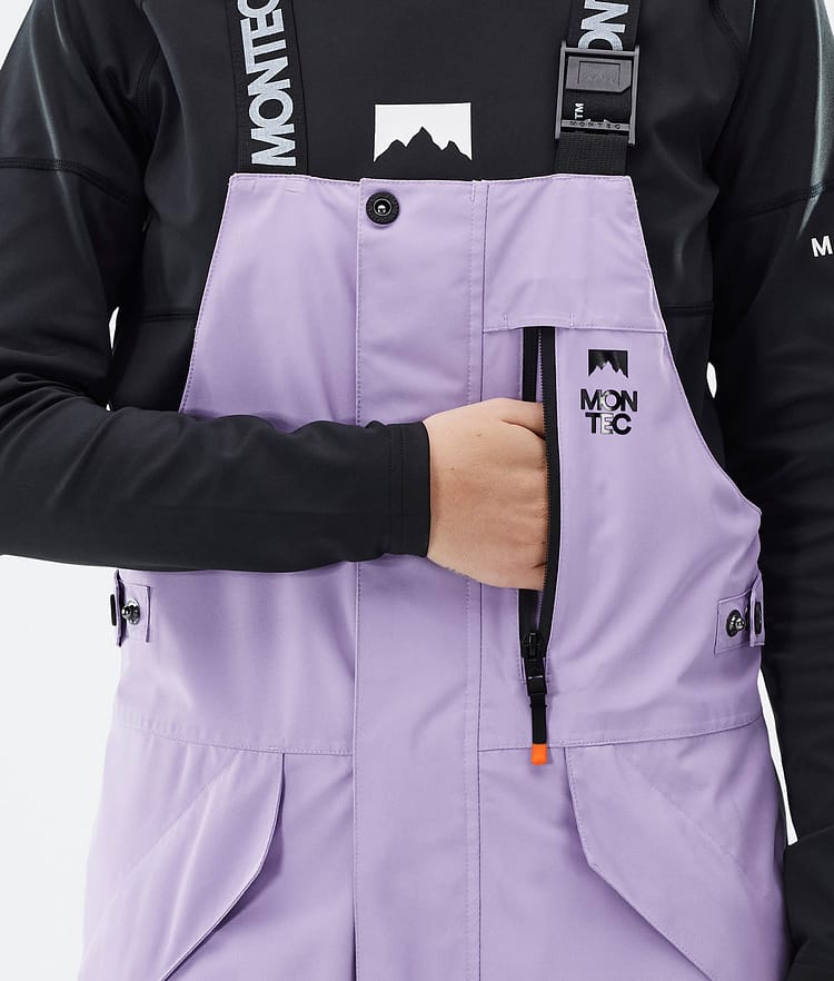 Montec Fawk W Snowboardbukse Dame Faded Violet/Black/Dark Blue, Bilde 6 av 7