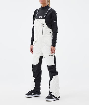 Montec Fawk W Snowboardbukse Dame Old White/ Black Renewed