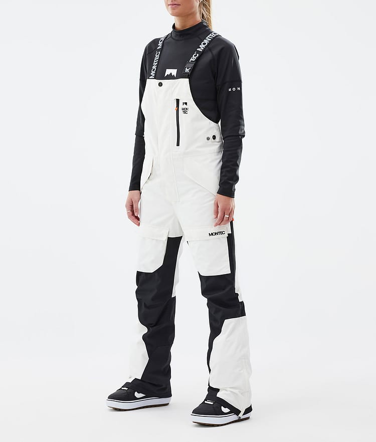 Montec Fawk W Snowboardbukse Dame Old White/ Black Renewed, Bilde 1 av 7