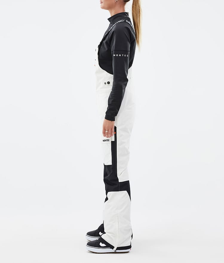 Montec Fawk W Snowboardbukse Dame Old White/ Black Renewed, Bilde 3 av 7