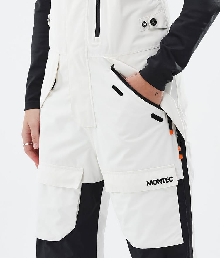 Montec Fawk W Snowboardbukse Dame Old White/ Black Renewed, Bilde 5 av 7