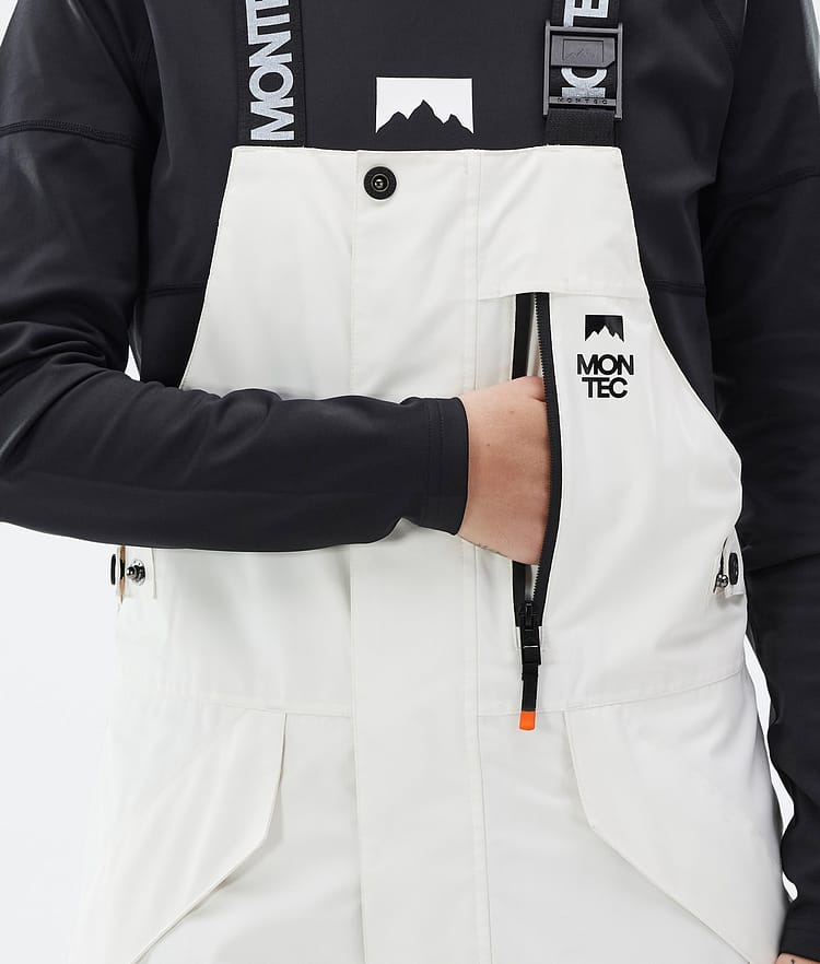 Montec Fawk W Snowboardbukse Dame Old White/ Black Renewed, Bilde 6 av 7