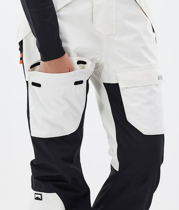Montec Fawk W Snowboardbukse Dame Old White/ Black Renewed, Bilde 7 av 7
