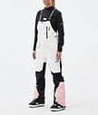 Montec Fawk W Snowboardbukse Dame Old White/Black/Soft Pink