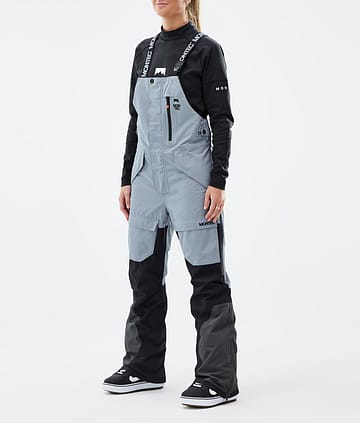 Montec Fawk W Snowboardbukse Dame Soft Blue/Black/Phantom Renewed