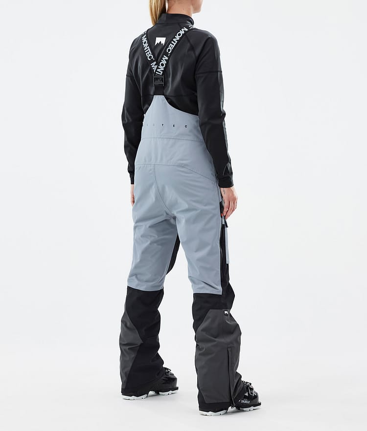 Montec Fawk W Skibukse Dame Soft Blue/Black/Phantom, Bilde 4 av 7