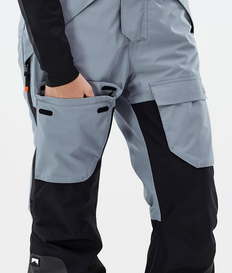 Montec Fawk W Snowboardbukse Dame Soft Blue/Black/Phantom Renewed, Bilde 7 av 7