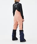 Montec Fawk W Skibukse Dame Faded Peach/Black/Dark Blue, Bilde 4 av 7