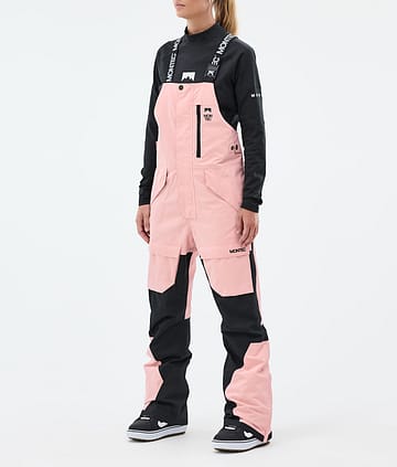 Montec Fawk W Snowboardbukse Dame Soft Pink/ Black Renewed
